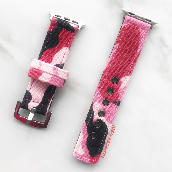 Accessories - NEW Stitched Fabric Camo Band For Apple Watch 38mm